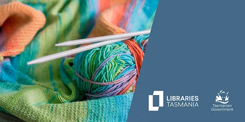 Knitworking at Hobart Library
