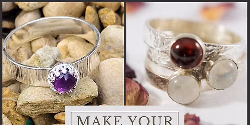 Workshop- Make a silver stone set ring