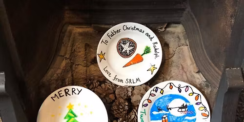 Christmas Activities: Decorate a Plate for Santa