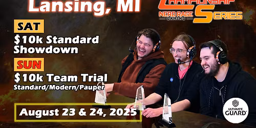 NRG Series - Lansing, MI - August 23 & 24, 2025