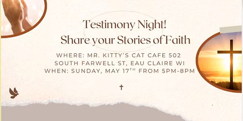 Testimony Night!