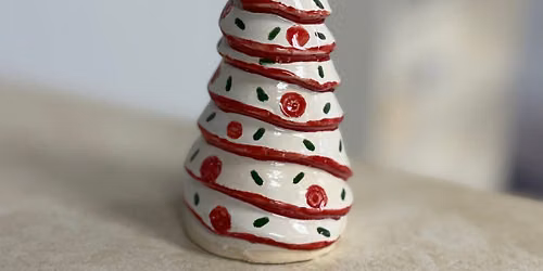 Clay Coil or Votive Tree - Hand Building