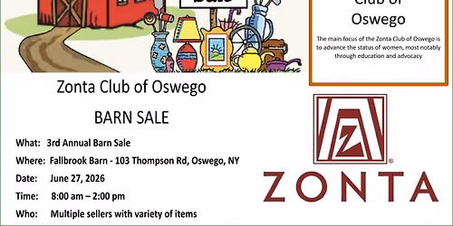 3rd Annual Barn Sale