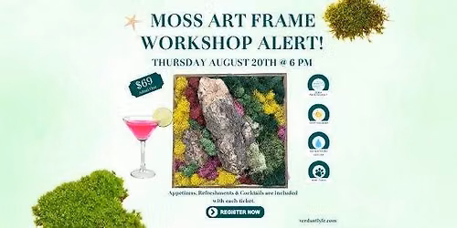 Moss Art Frame Workshop