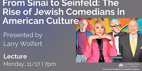 From Sinai to Seinfeld: The Rise of Jewish Comedians in American Culture