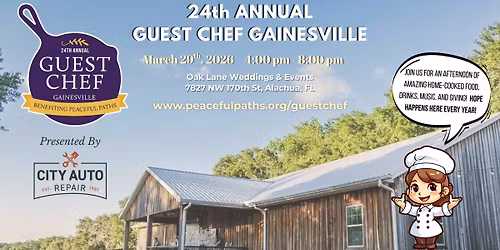 24th Annual Guest Chef Gainesville