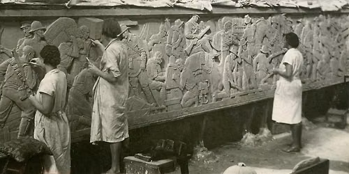 Revealing stories behind the Anzac Memorial's bas reliefs
