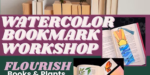 Watercolor Bookmarks Workshop-New Buffalo, MI