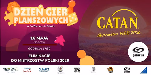 Catan - eliminacje do Mistrzostw Polski 2026 