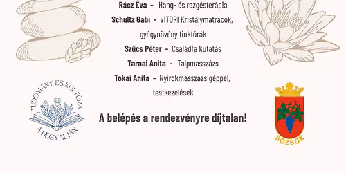 2. Bozsoki Eg\u00e9szs\u00e9g Nap - Test, L\u00e9lek, Szellem