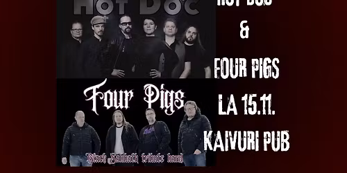 HOT DOC & FOUR PIGS \u2013 OLD-SCHOOL ROCK NIGHT