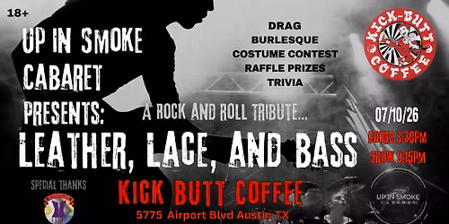 Leather, Lace, and Bass : A Rock and Roll Tribute Show