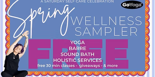 Spring Wellness Sampler at GoYoga Dublin