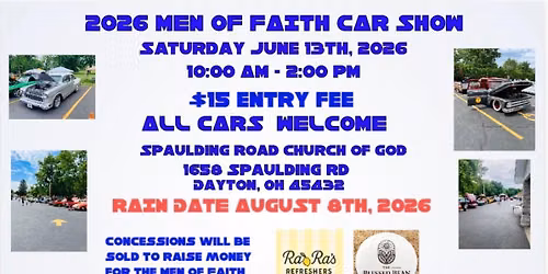 Men of Faith Car Show Pop-Up