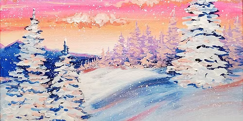 Paint and Sip: Warm Winter Scene