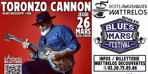 TORONZO CANNON - BLUES EN MARS FESTIVAL #14