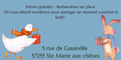 March\u00e9 de No\u00ebl de l'Arche du coeur