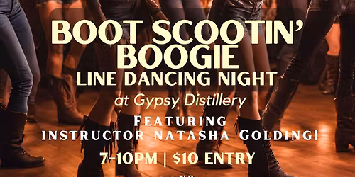 Line Dancing at Gypsy Distillery
