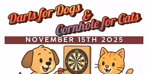 Darts For Dogs & Cornole For Cats!\ud83d\udc3e