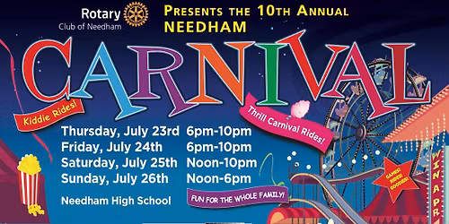 2026 Needham Carnival Day 1: Thursday July 23