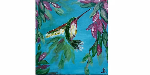 Wit Cellars, Woodinville - "Hummingbird & Blossoms"