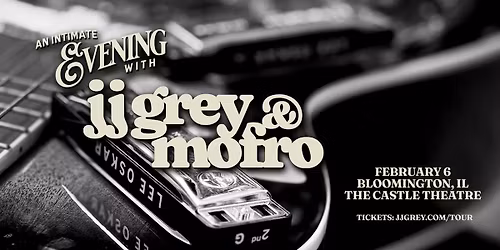 An Intimate Evening with JJ Grey & Mofro at Centre in the Square Ontario