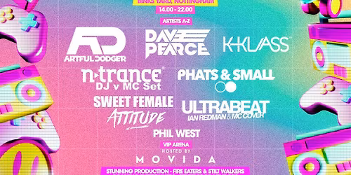 ARTFUL DODGER, K-KLASS & MORE | Love the 90s Fest | Binks Yard