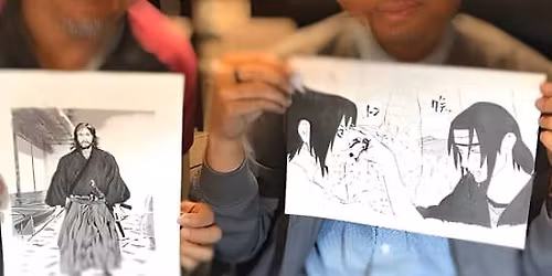 Cartoon experience course for travelers