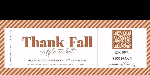 ThankFall Raffle Drawing