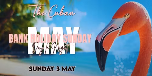 MAY BANK HOLIDAY SUNDAY - DAY TO NIGHT PARTY