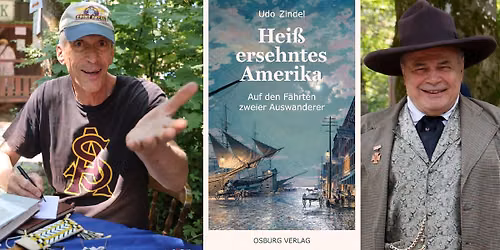 Buchvorstellung: "Hei\u00df ersehntes Amerika - Auf den F\u00e4hrten zweier Auswanderer"