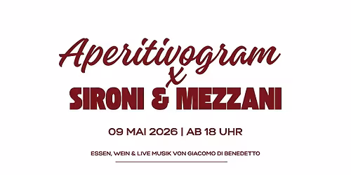 Aperitivogram x Sironi & Mezzani
