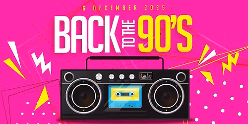 Dansmaar Back to the 90ties @ De Cactus op 06 12 2025!