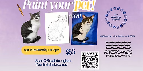 Paint Your Pet Night at Riverlands!