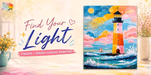 Find Your Light Finger + Brush Painting Workshop