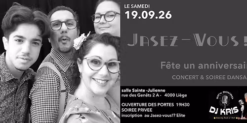 Jasez-vous !? F\u00eate un anniversaire \u2026