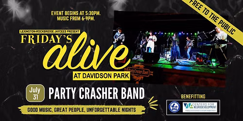 Friday's Alive - Party Crasher Band