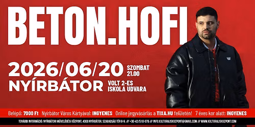 BETON.HOFI \/\/\/ Ny\u00edrb\u00e1tor