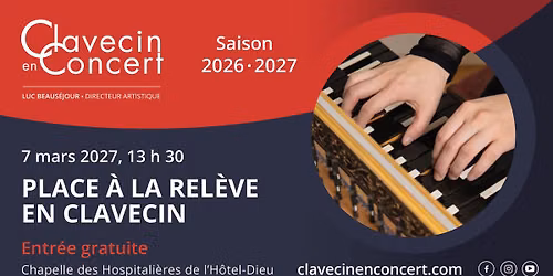 Place \u00e0 la rel\u00e8ve en clavecin