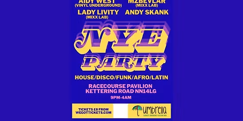 NYE Party at Umbrella Pavilion