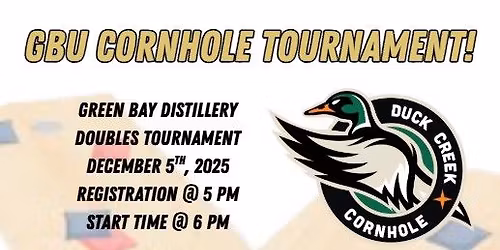 GBU Cornhole Tournament 