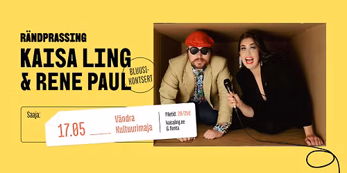 Kaisa Ling ja Rene Paul V\u00e4ndras