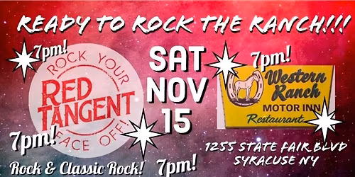 Red Tangent Returns to Western Ranch!!!!