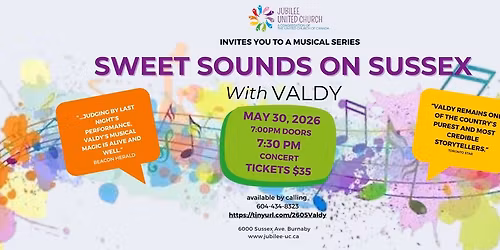 Sweet Sounds on Sussex With Valdy