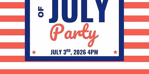 Happy Fourth of July Party