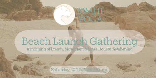 Simhi Yoga - Beach Launch Gathering