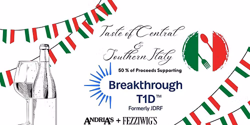Taste of Central & Southern Italy for T1D