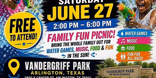 H2O Wars 2026 \u2013 Family Fun Picnic