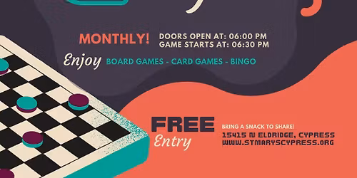 Community Game Night!