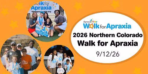 2026 Northern Colorado Walk for Apraxia
